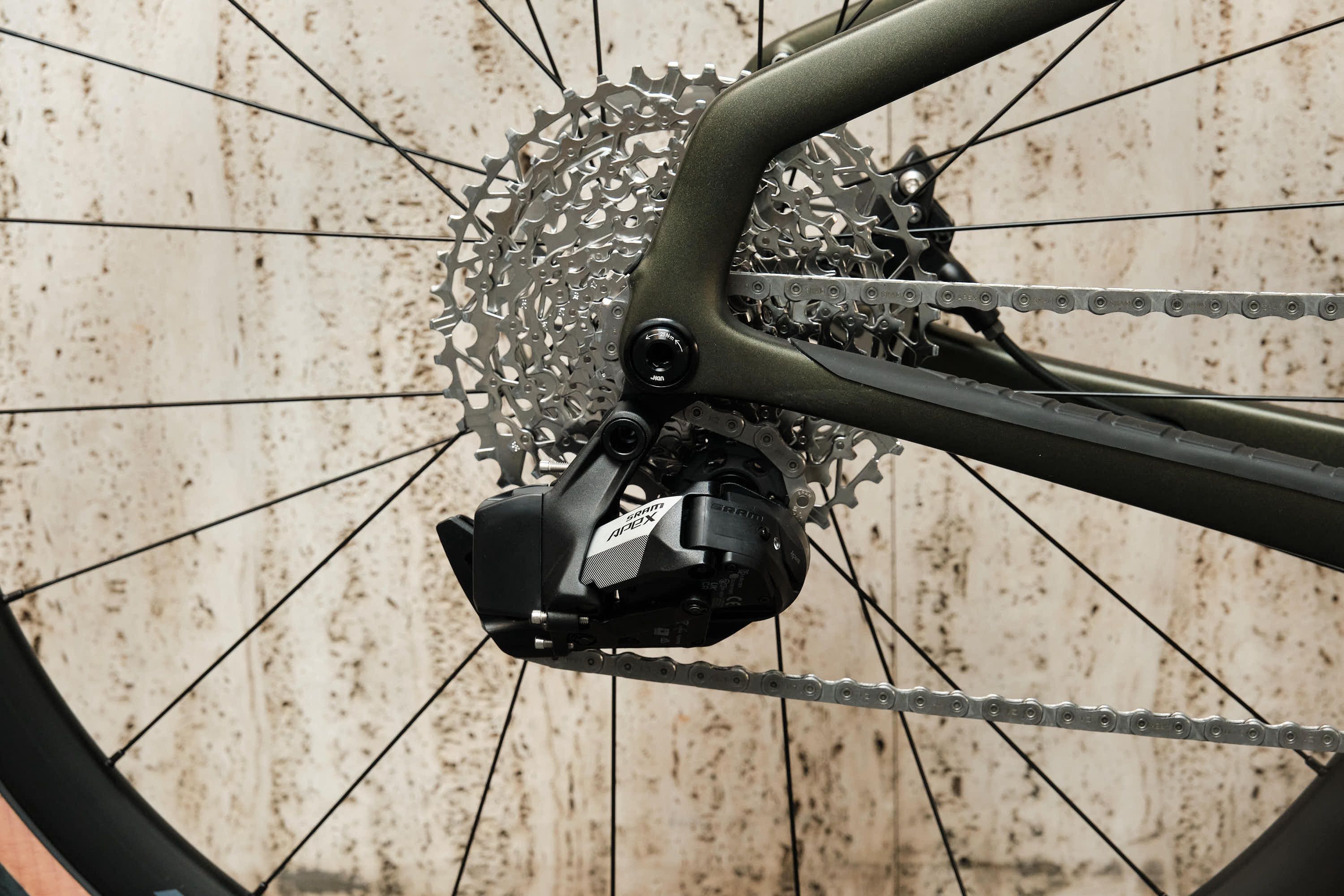 Grevil F3 | Sram APEX XPLR AXS 1x12 | Etna Black | Size 500