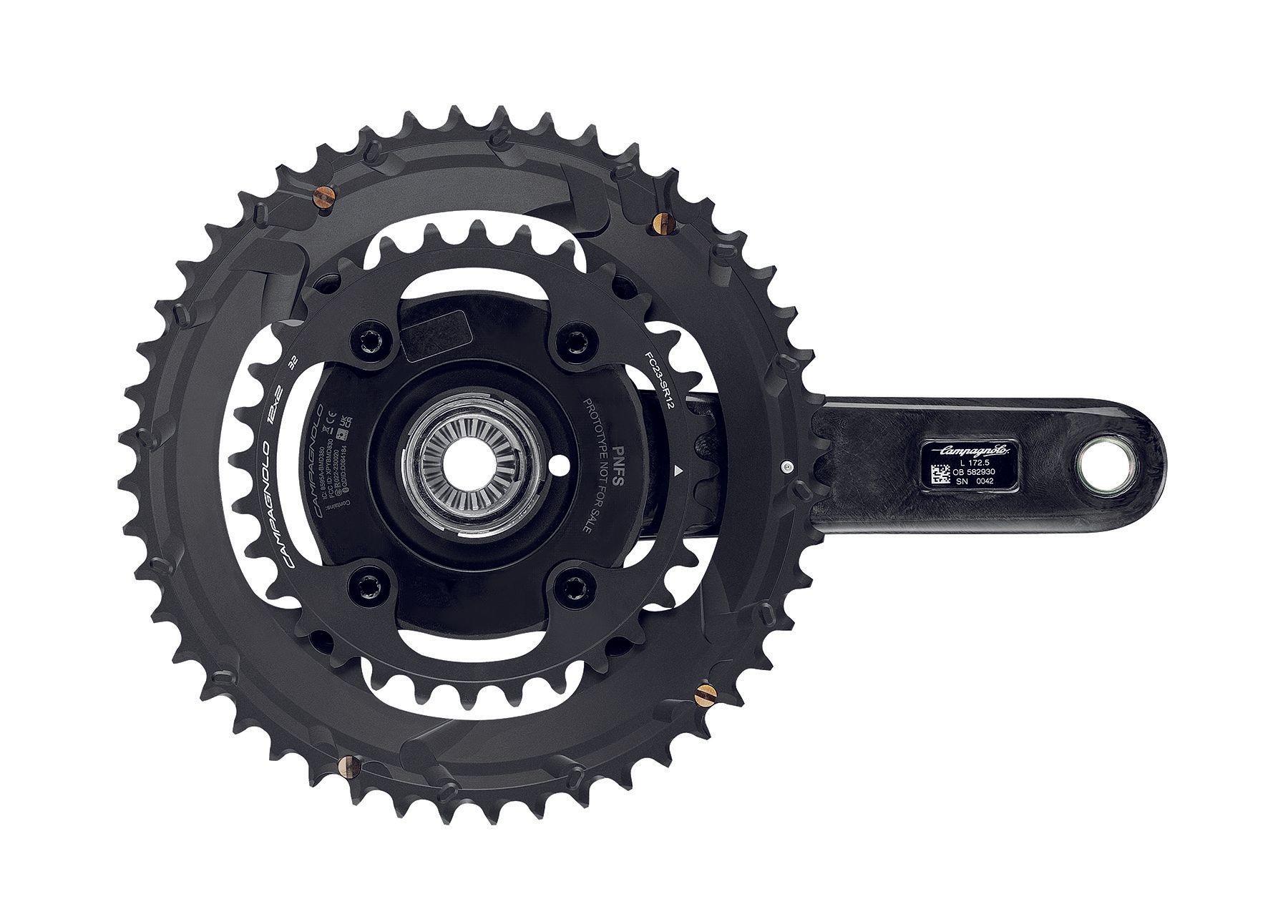 Campagnolo | Super Record Wireless Crankset 12X2 Speed + Power Meter |  Cicli Corsa