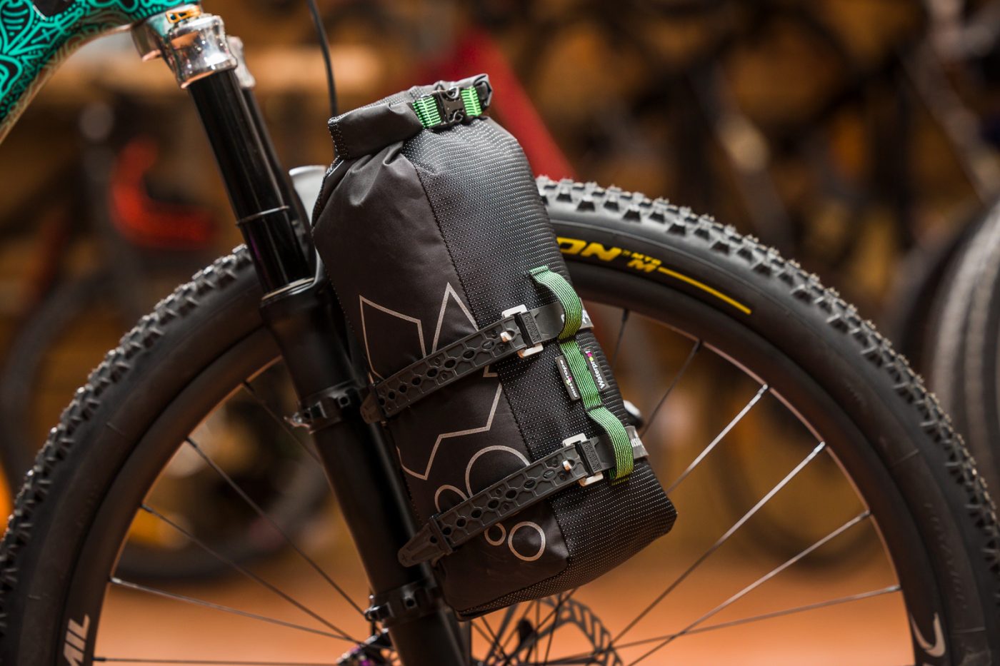 Bike fork hot sale bag