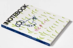 on notebook