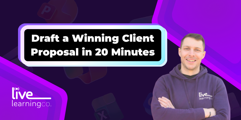 How to Draft a Winning Client Proposal in 20 Minutes Using Microsoft Copilot and Microsoft Word