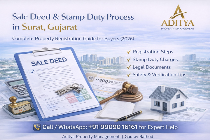 Sale Deed & Stamp Duty Process in Surat, Gujarat – Complete Property Registration Guide for Buyers (2026)