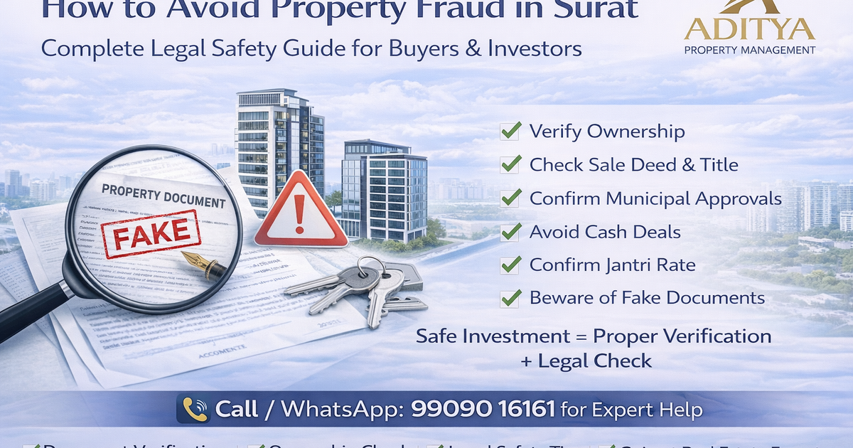 How to Avoid Property Fraud in Surat – Complete Legal Safety Guide for Buyers & Investors
