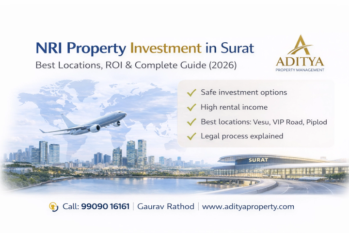 NRI Property Investment in Surat: Best Locations, ROI & Complete Guide (2026)