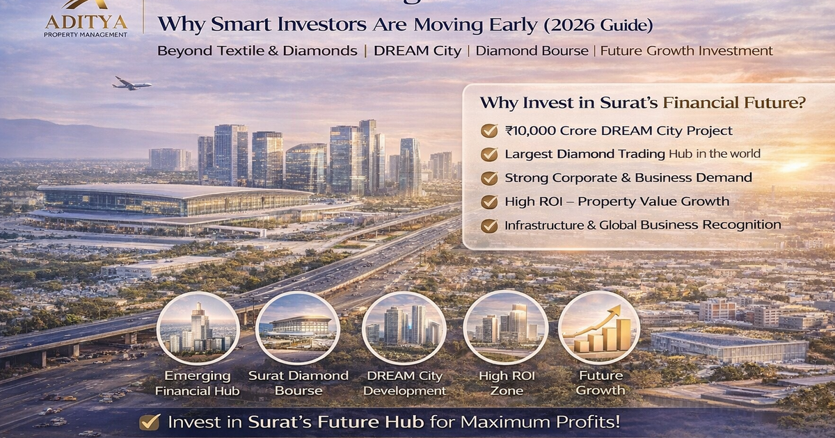 Surat is Becoming India’s Next Financial Hub – Why Smart Investors Are Moving Early (2026 Guide)