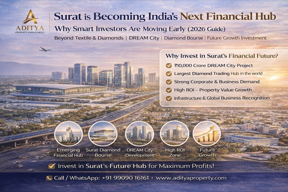 Surat is Becoming India’s Next Financial Hub – Why Smart Investors Are Moving Early (2026 Guide)