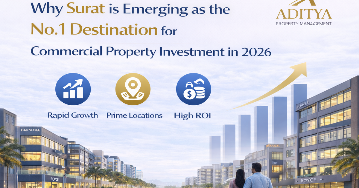 Why Surat is Emerging as the No.1 Destination for Commercial Property Investment in 2026