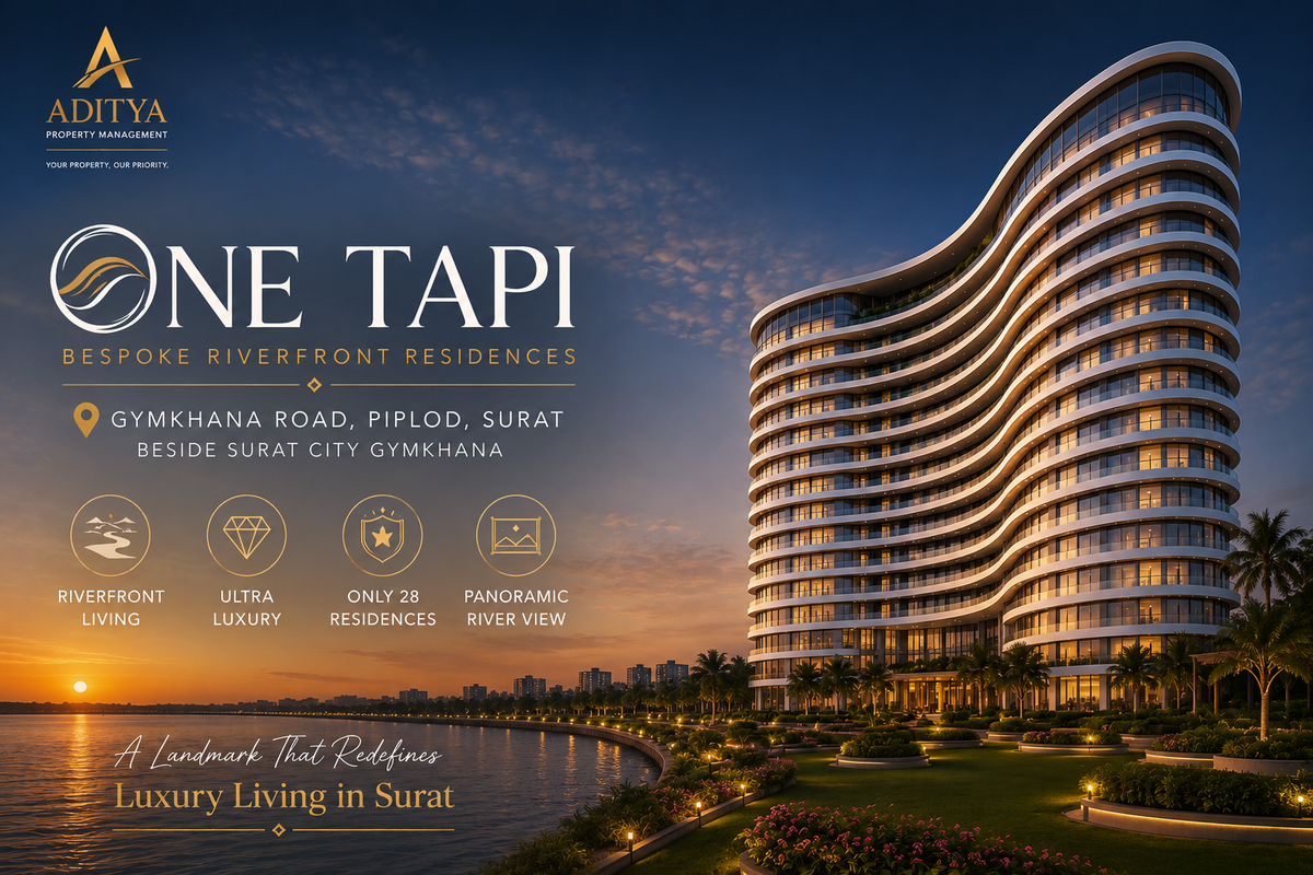 What Defines Ultra-Luxury Living in Surat? | One Tapi Riverfront Residences – A Case Study