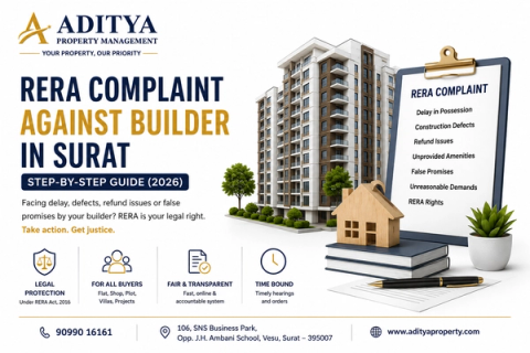 RERA Complaint Against Builder in Surat 2026 | GujRERA Buyer Rights & Complete Guide