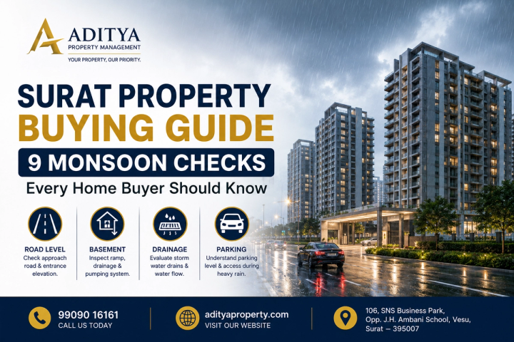 Surat Property Buying Guide: 9 Monsoon Checks Every Home Buyer Should Know
