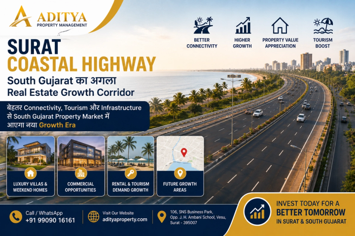 Surat Coastal Highway: South Gujarat का अगला Real Estate Growth Corridor