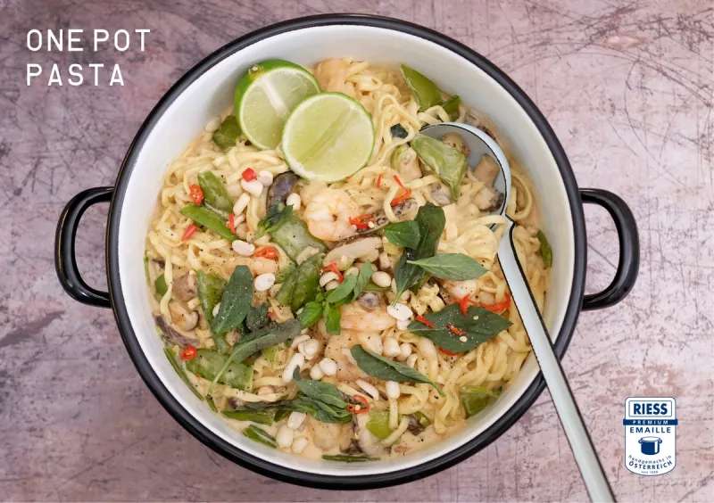 One Pot Pasta Thai Style