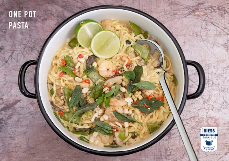 One Pot Pasta Thai Style