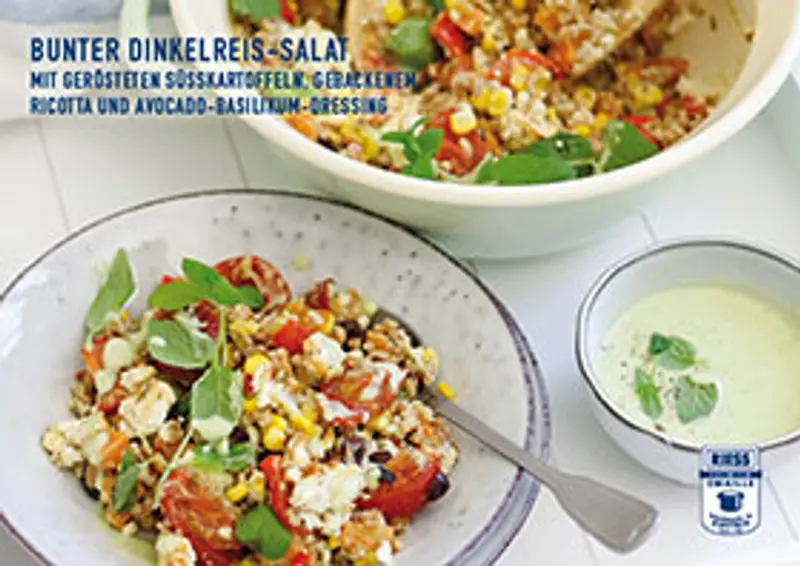 Dinkelreis Salat