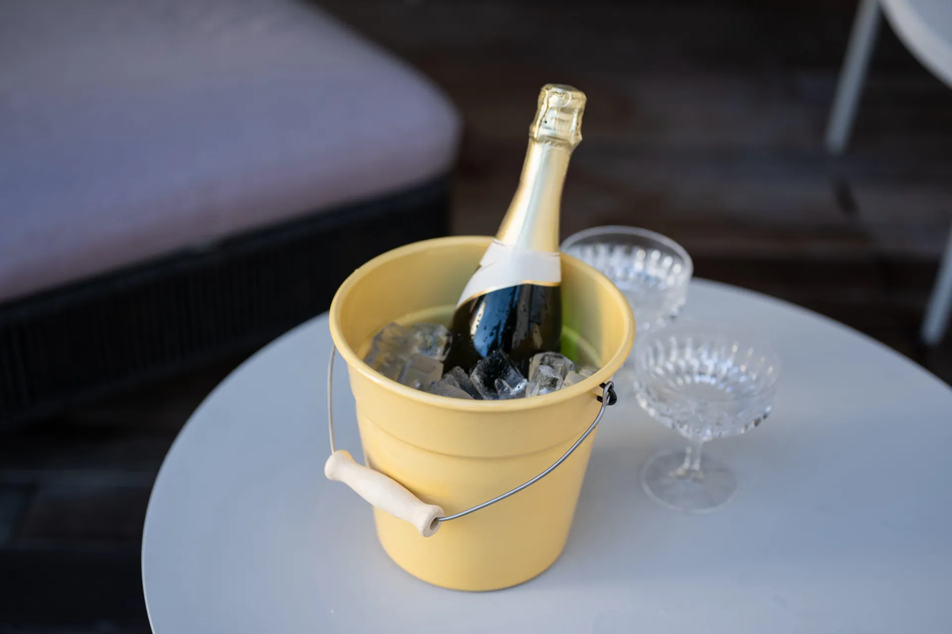 RIESS Allzweckeimer mit Gläser & Bar