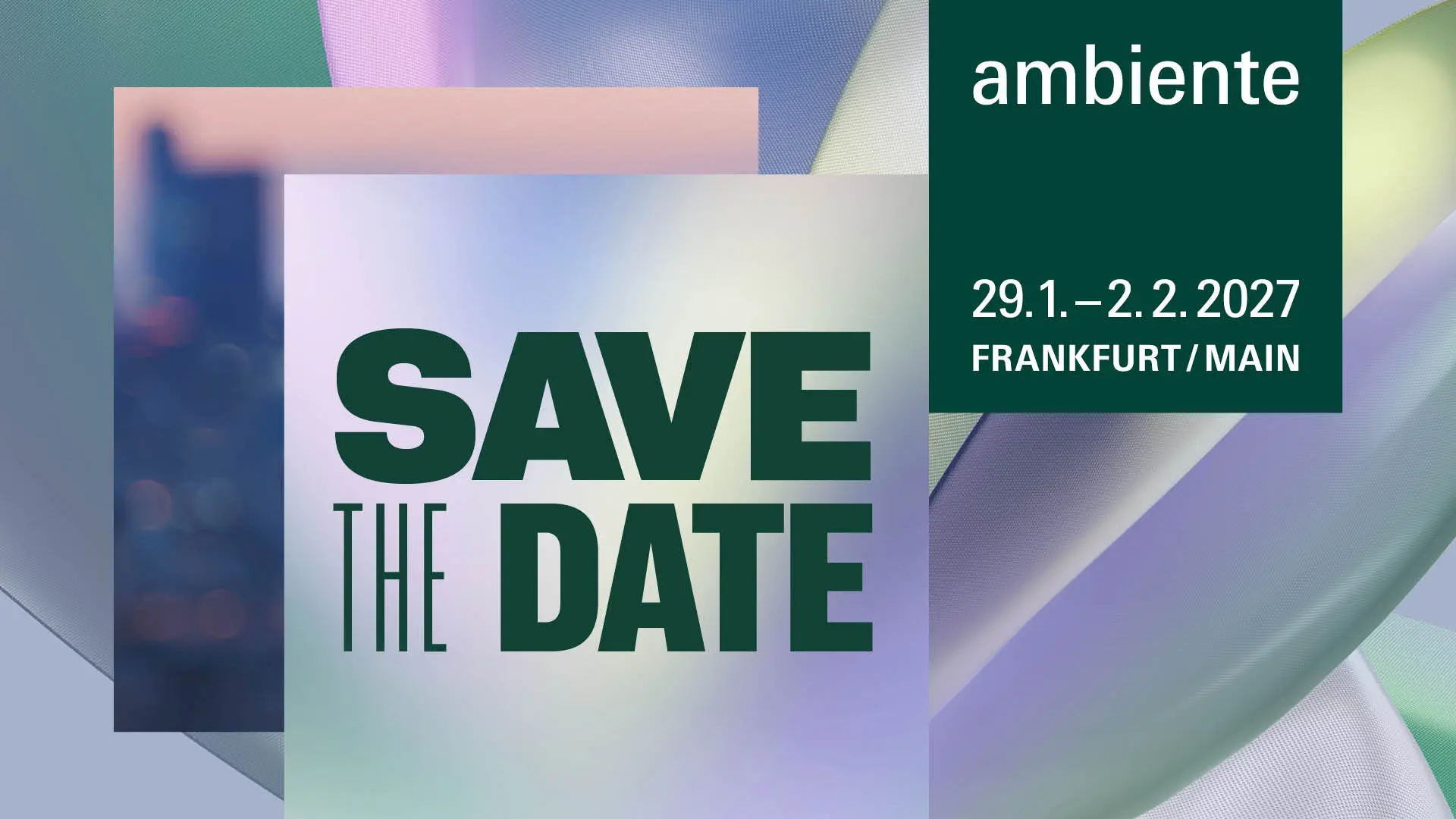 Logo Messe Ambiente Frankfurt