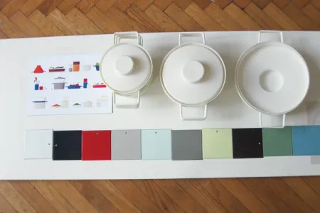 Photo of a in-house design process