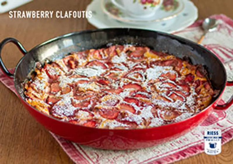 Strawberry Clafoutis