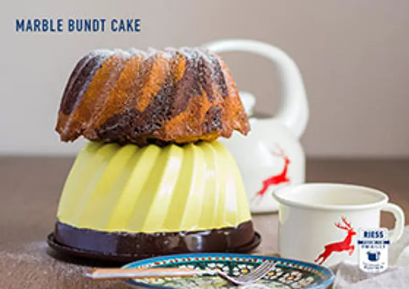Marble bundt cake
