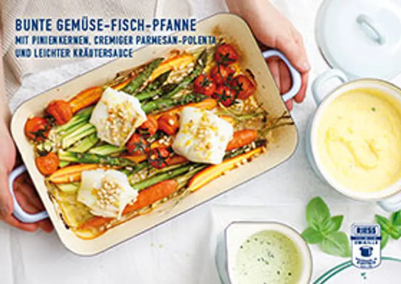 Gemüse-Fisch-Pfanne