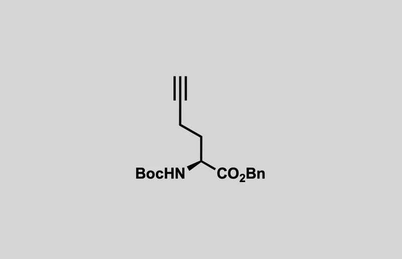 Structure of Benzyl (2S)-2-{[(tert-butoxy)carbonyl]amino}hex-5-ynoate