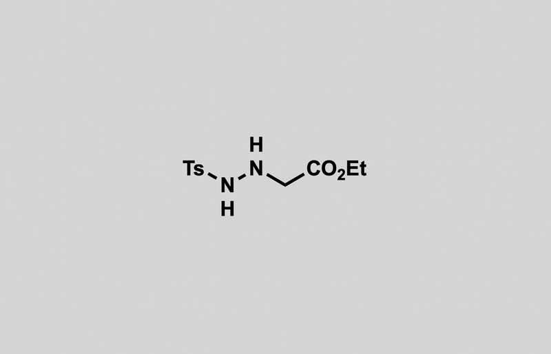 Structure of ethyl ((4-methylphenyl)sulfonamido)glycinate