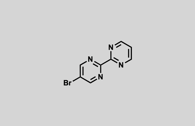 Structure of 5-bromo-2,2'-bipyrimidine