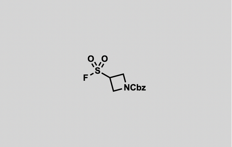 Structure of benzyl 3-(fluorosulfonyl)azetidine-1-carboxylate