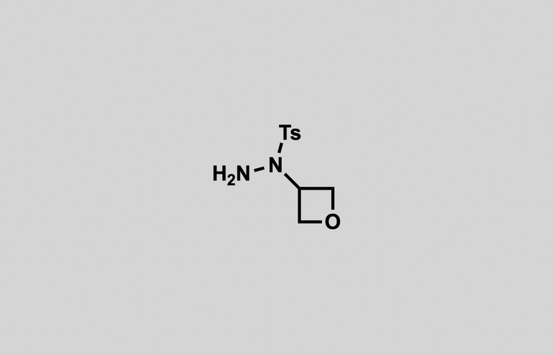 Structure of 4-methyl-N-(oxetan-3-yl)benzenesulfonohydrazide