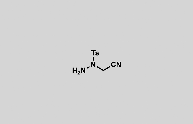 Structure of N-(cyanomethyl)-4-methylbenzenesulfonohydrazide