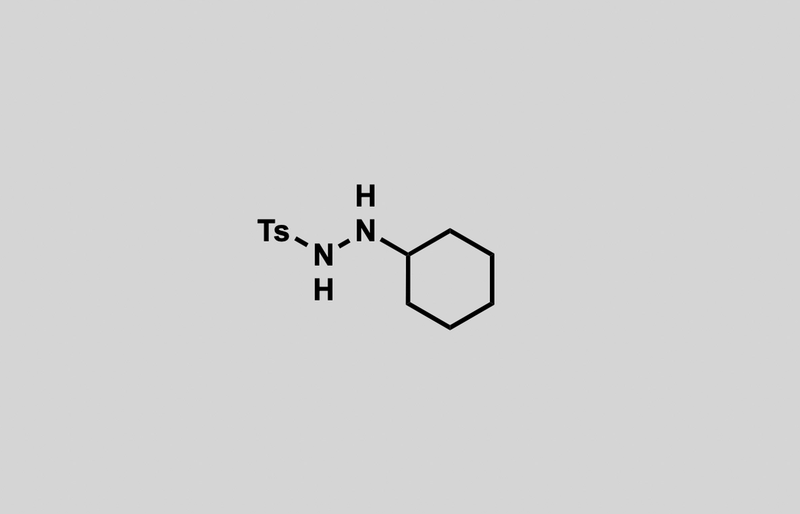 Structure of N'-cyclohexyl-4-methylbenzenesulfonohydrazide