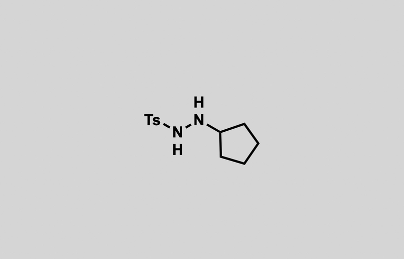 Structure of N'-cyclopentyl-4-methylbenzenesulfonohydrazide