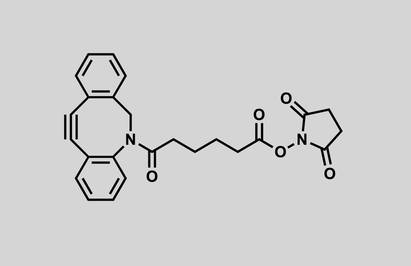 Structure of DBCO-C6-NHS ESTER