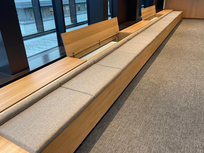 long-wooden-bench-public-area