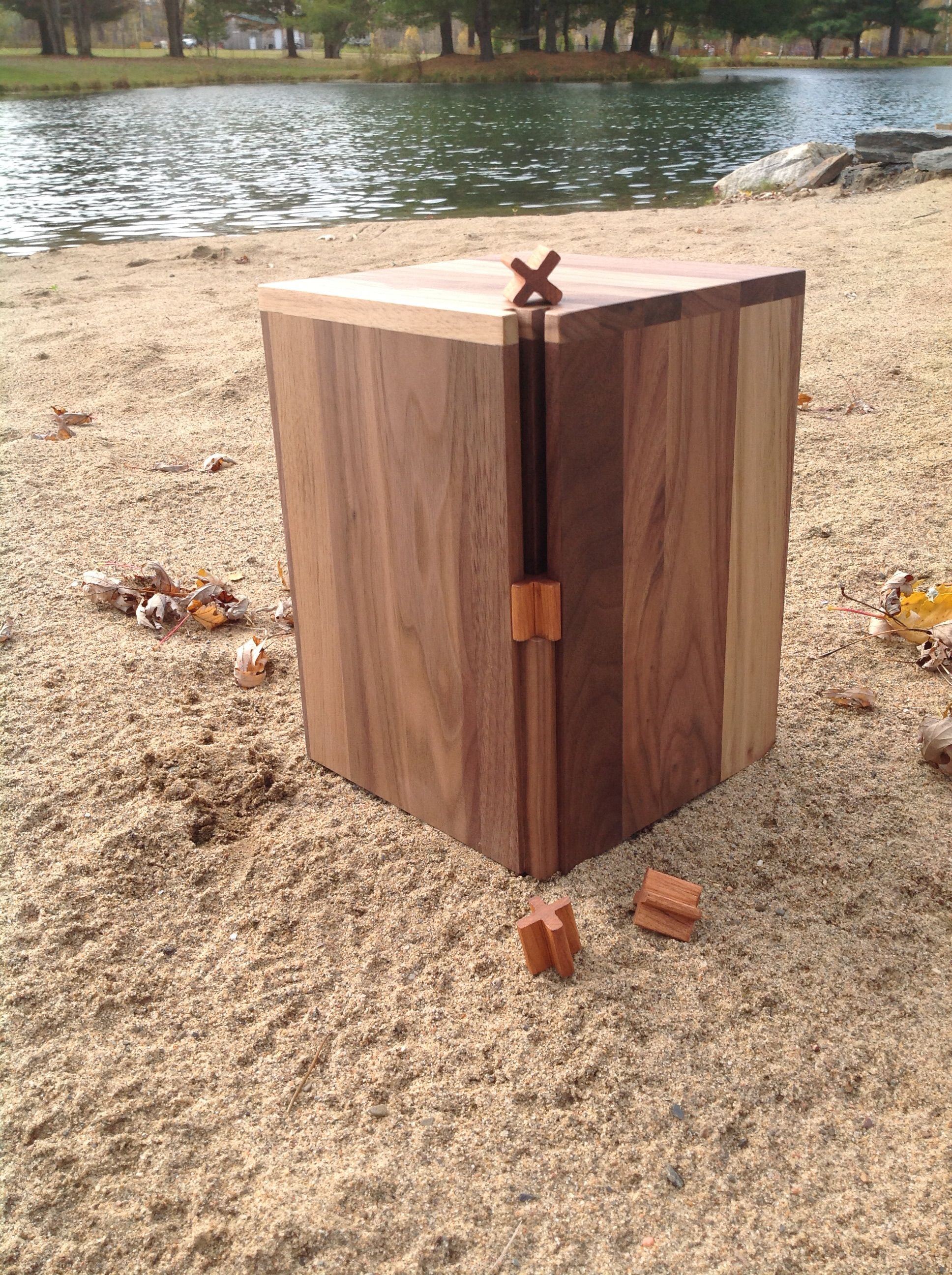 Urne en bois biodégradable, fabrication Québécoise