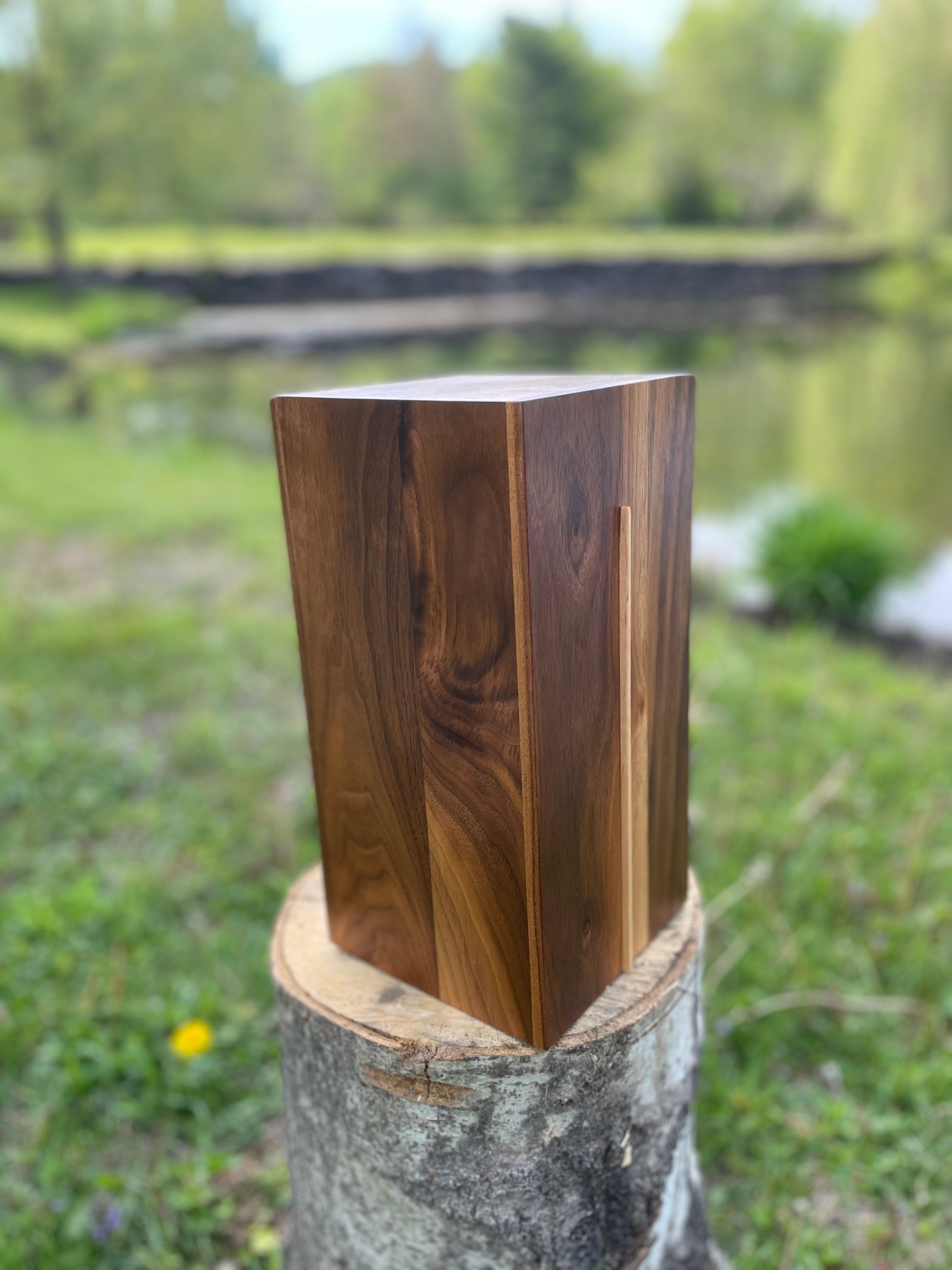 Urne en bois biodégradable, fabrication Québécoise