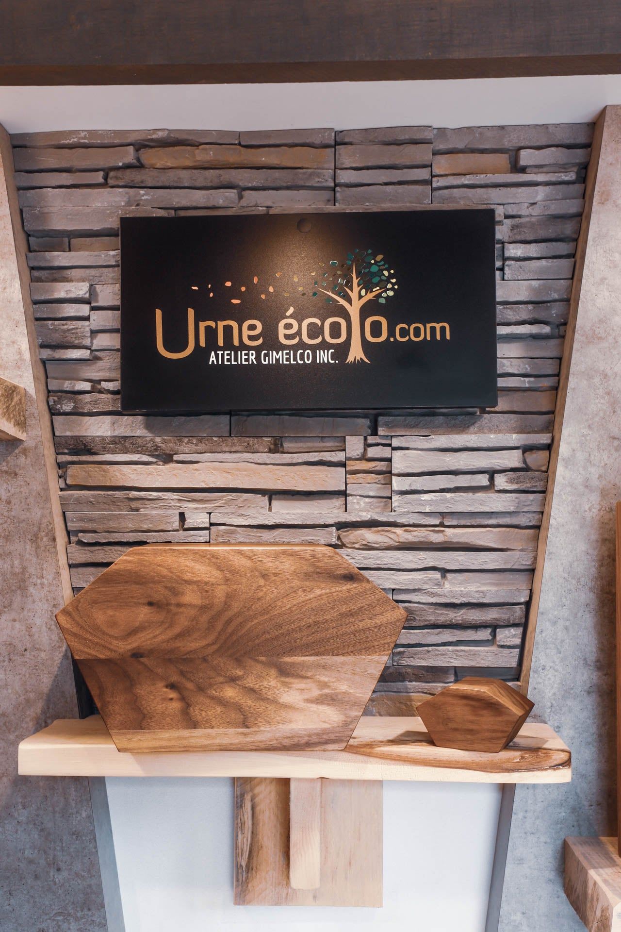 Urne en bois biodégradable, fabrication Québécoise