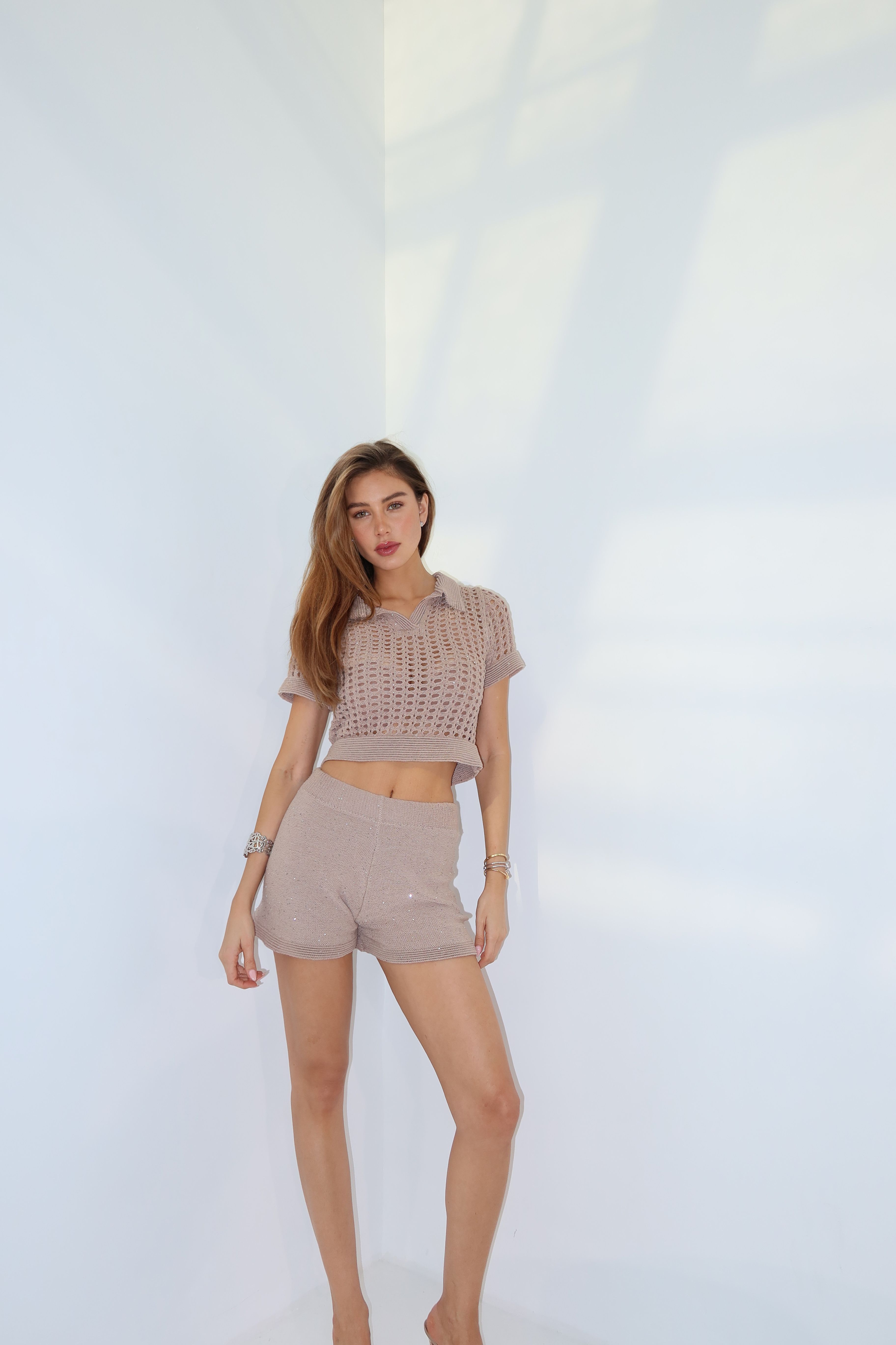dulce de leche, el recreo, summer knitted sets, summer knit set, nude, beige vaïvae