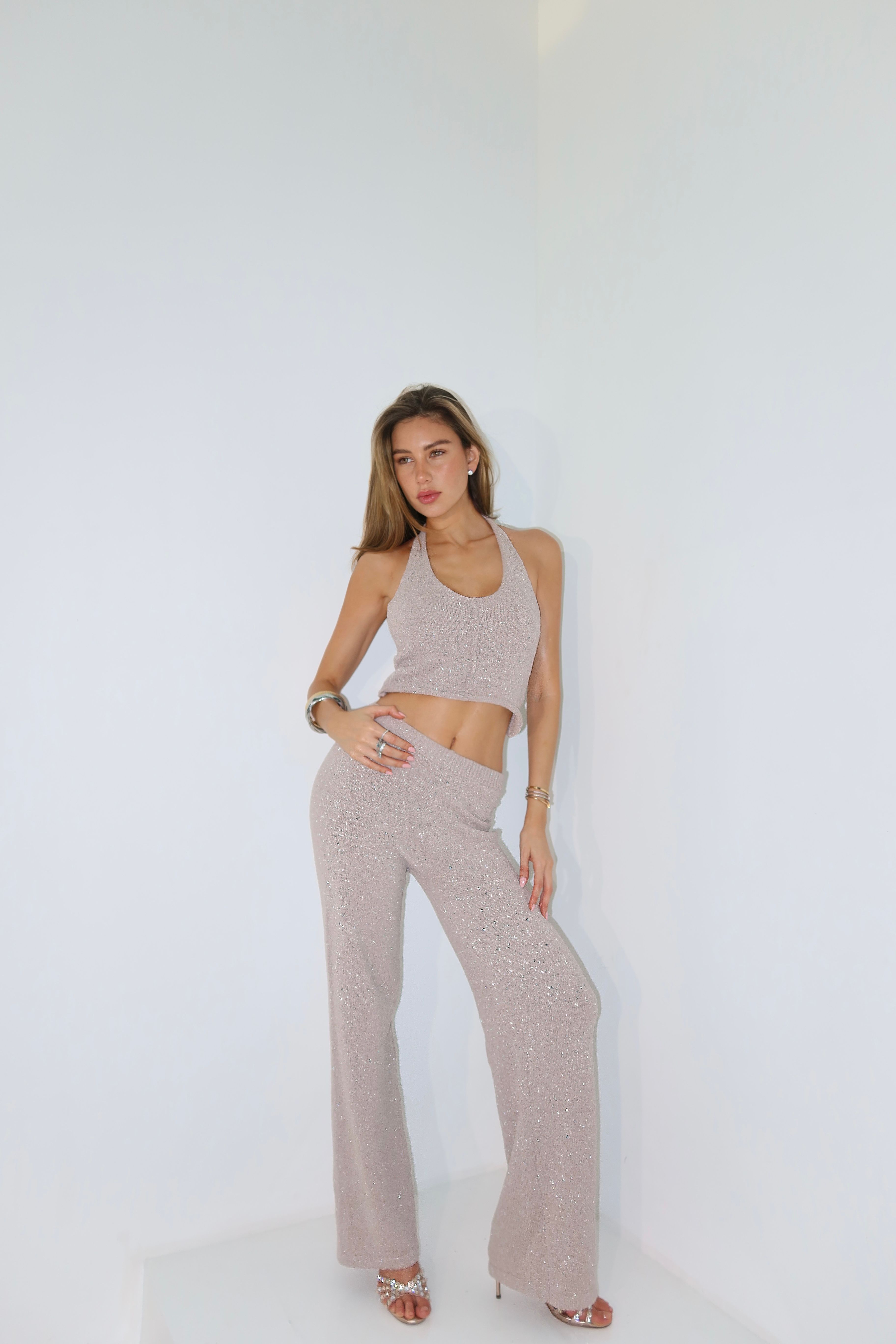 Silver set, travel , comfortable, comfy, shimmery sets, sparkly set. silver, beige, khaki, nude,