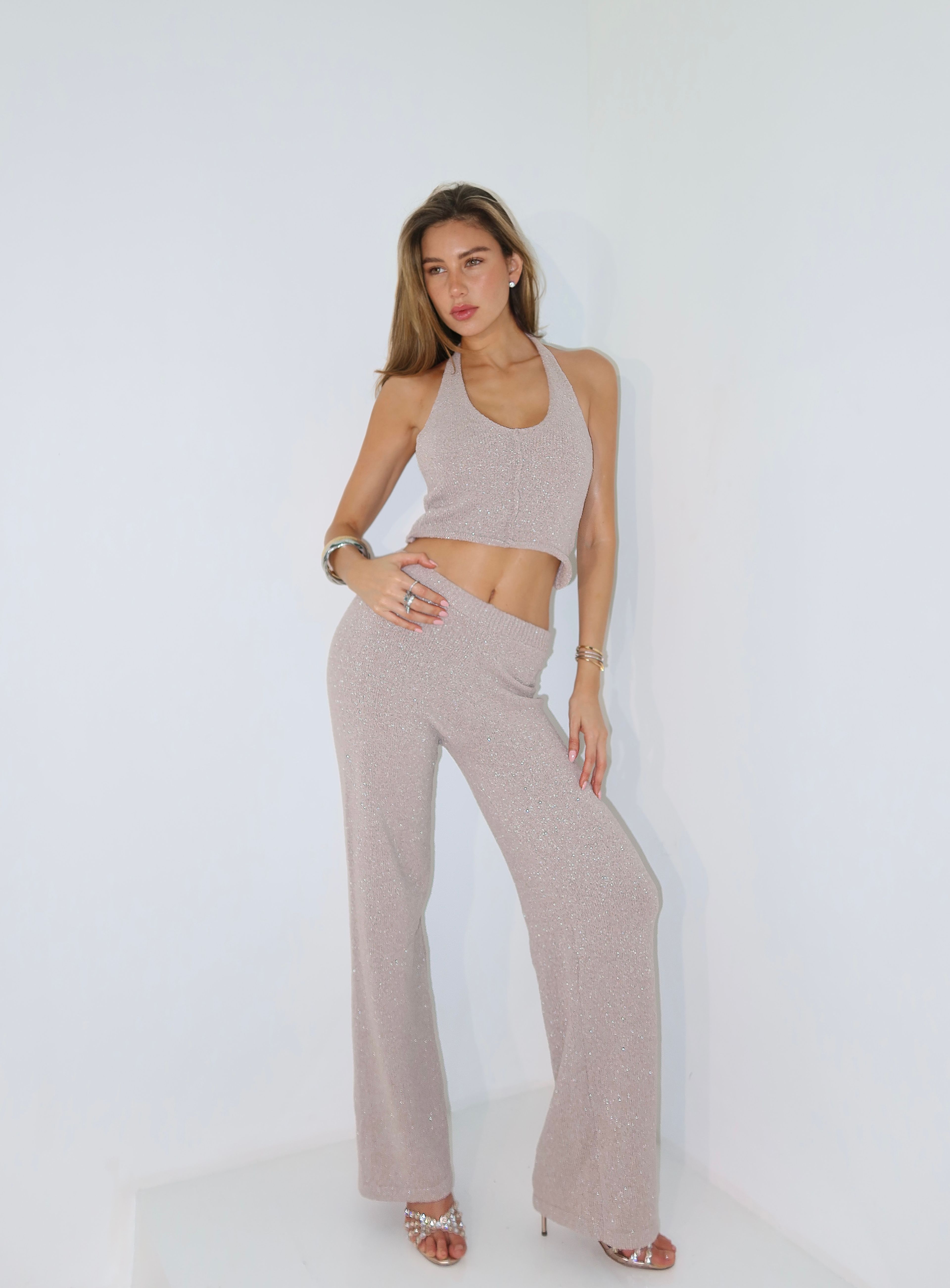 Silver set, travel , comfortable, comfy, shimmery sets, sparkly set. silver, beige, khaki, nude,