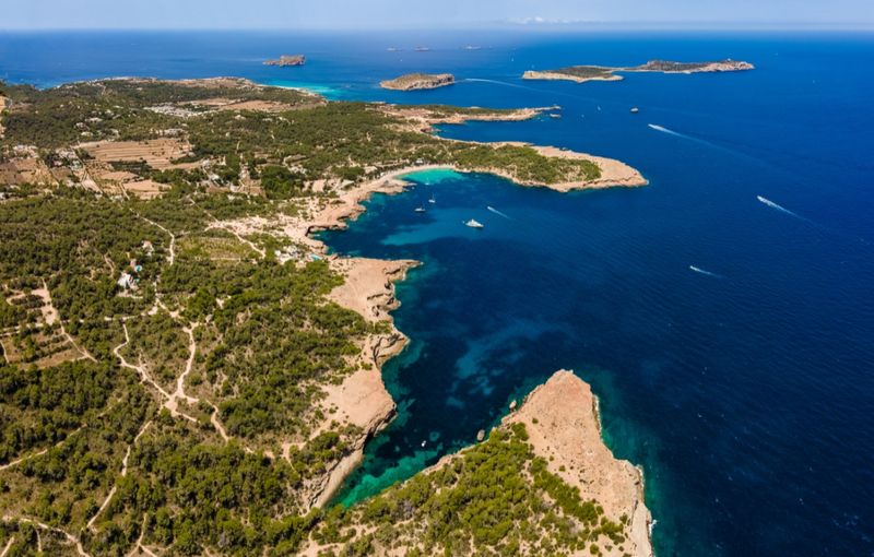 Cala Bassa beach, Ibiza.