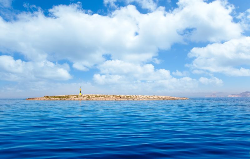 Espalmador in Formentera Island Gastabi Lighthouse