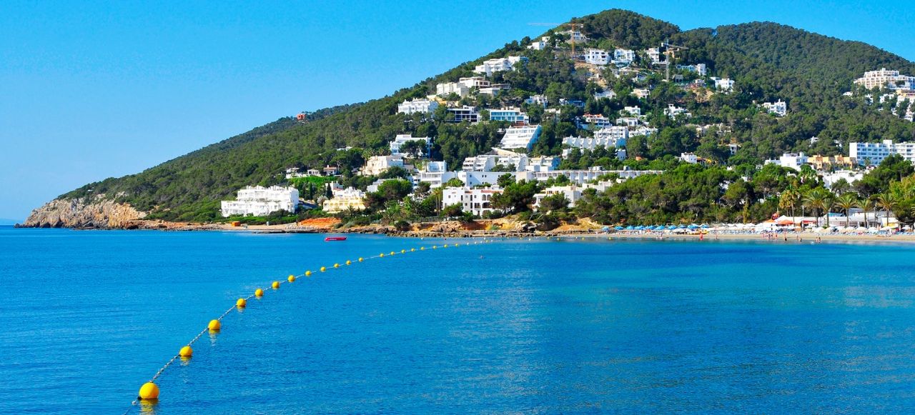 Santa Eularia des Riu, in Ibiza, Spain