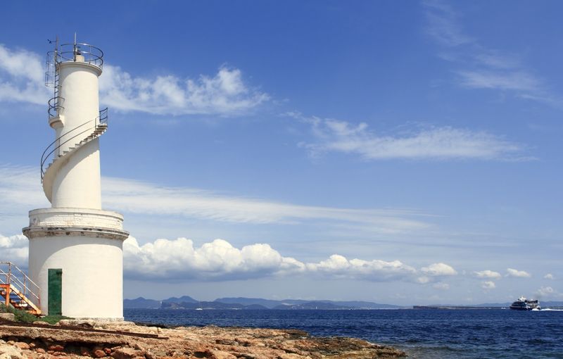 La Savina Port Lighthouse Formentera