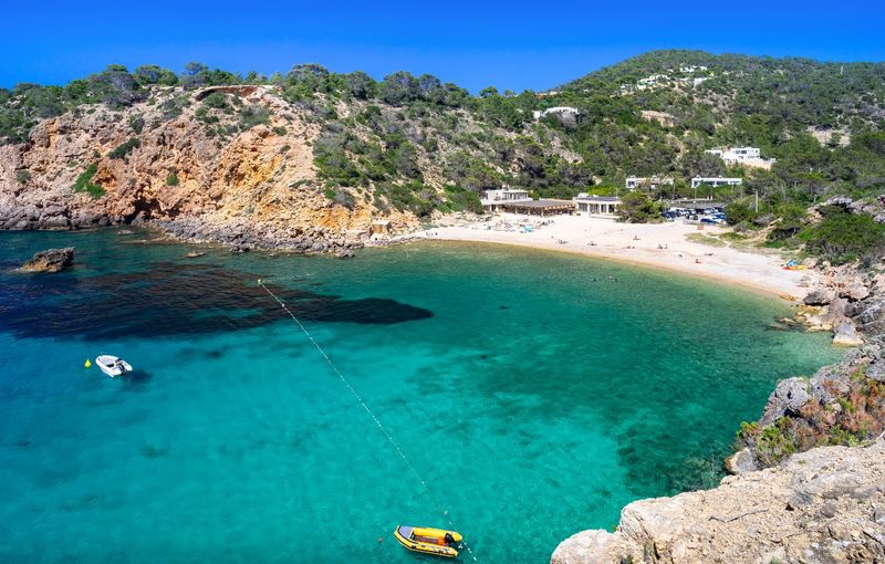 Cala Molí, Beach, Cove, Ibiza, Spain