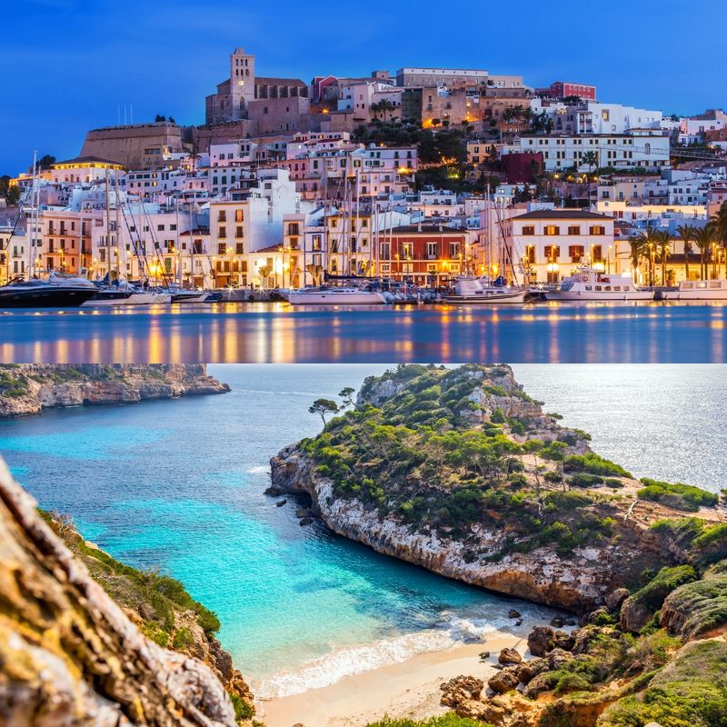 Ibiza & Mallorca, side by side