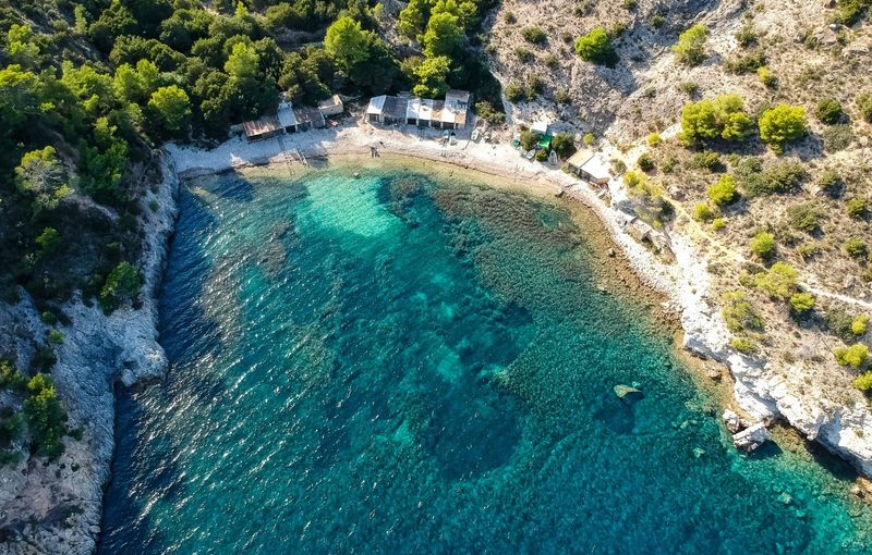 Cala Llentrisca beach, Ibiza.
