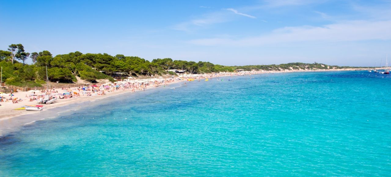 Ibiza Ses Salines South Turquoise Beach