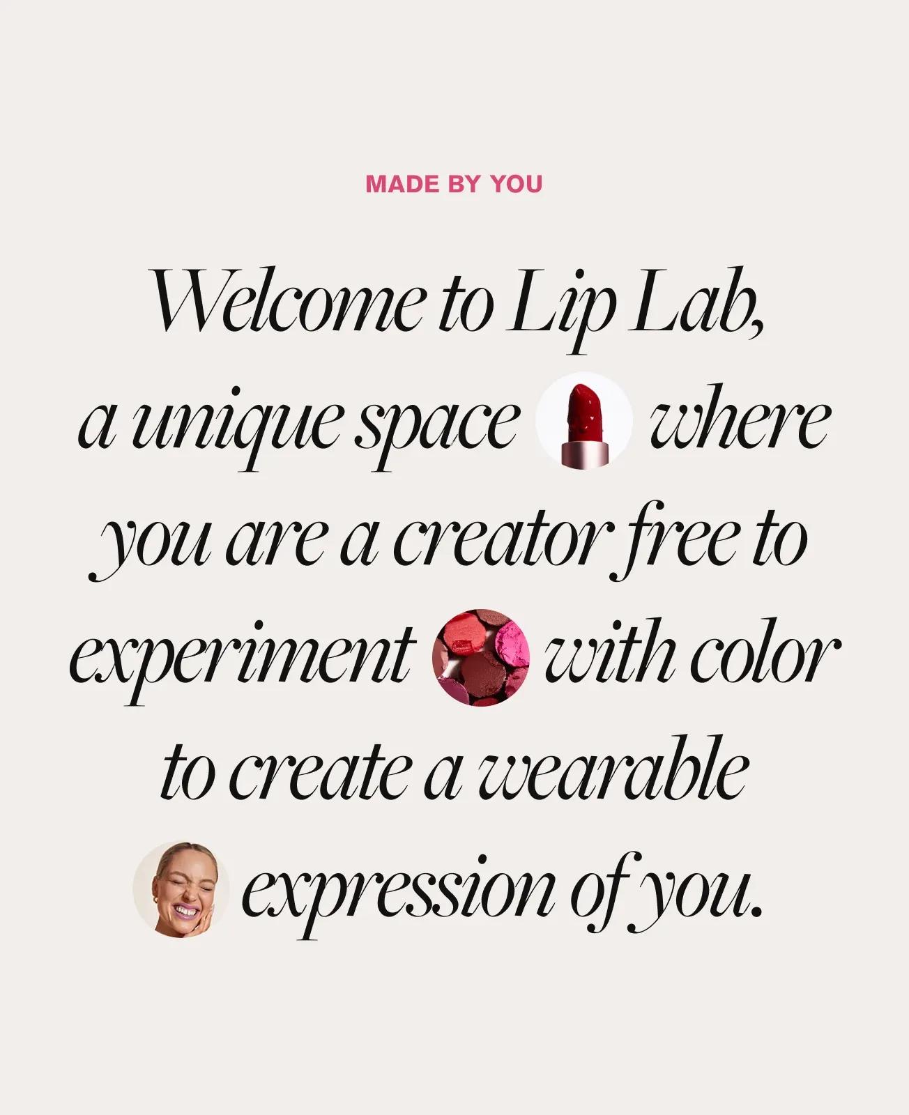 Text lockup entitled 'Made by You'