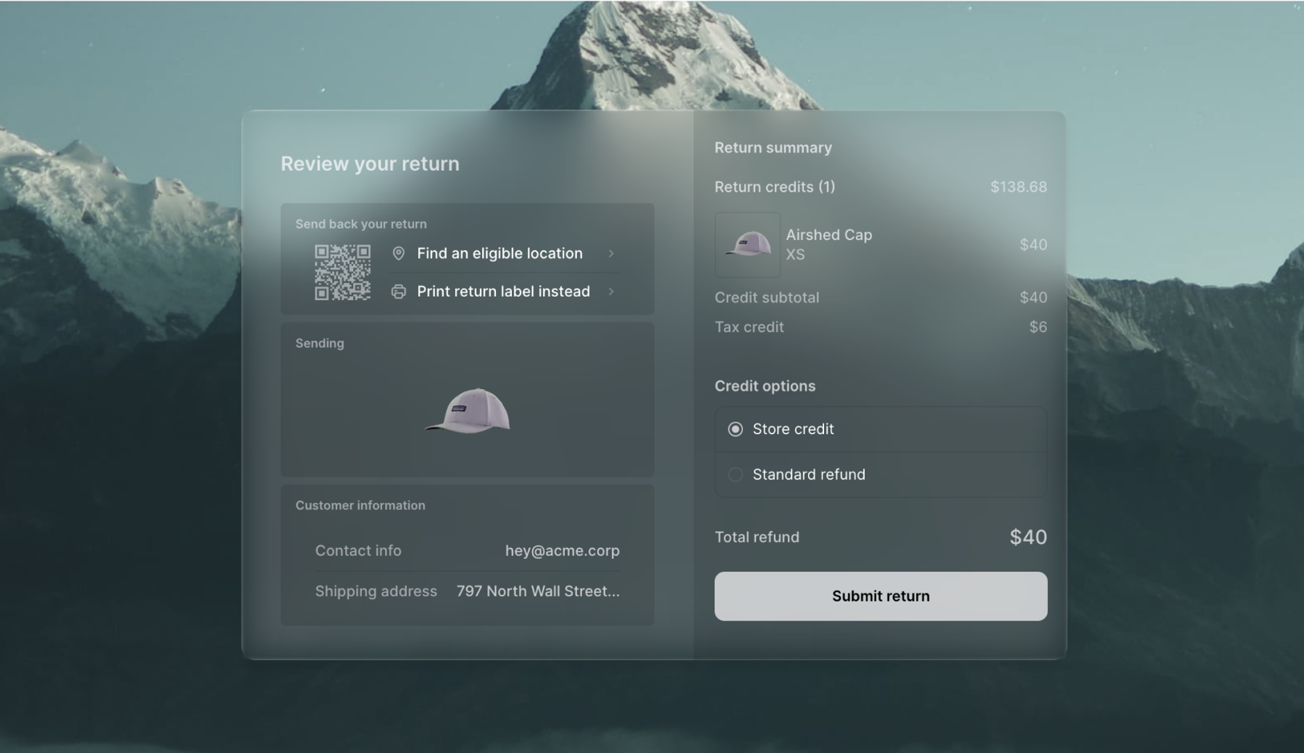 Image of Loop returns platform